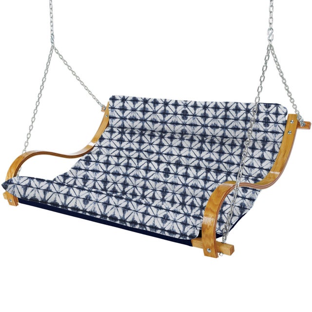Sunbrella Curved Swing Double Swing Raleigh NC NC Hammock