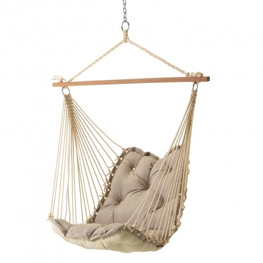 Tufted Sunbrella Single Swing Hammock Swing Hatteras Hammocks